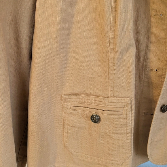 CJ Banks Women's Casual Shacket / Jacket, Size 3X - Picture 3 of 6